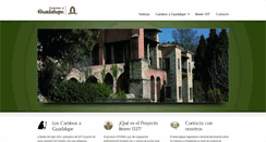 Desktop Screenshot of caminosaguadalupe.com