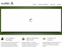 Tablet Screenshot of caminosaguadalupe.com